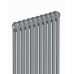 Радиатор отопления вертикальный Rifar Tubog 2180 8 секций цвет Титан с боковым подключением