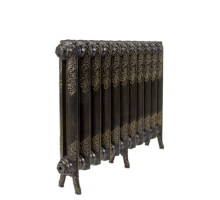 Чугунный ретро радиатор отопления Rococo 660/500 - 11 секций