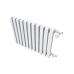 Радиатор стальной трубчатый КЗТО QUADRUM 40 V 500 горизонтальный, высота 580, белый