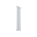 Радиатор стальной трубчатый КЗТО QUADRUM 40 V 1750 вертикальный, высота 1830, белый