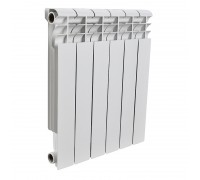 Радиатор отопления алюминиевый ROMMER Profi 500 (AL500-80-80-100) 8 секций (RAL9016)