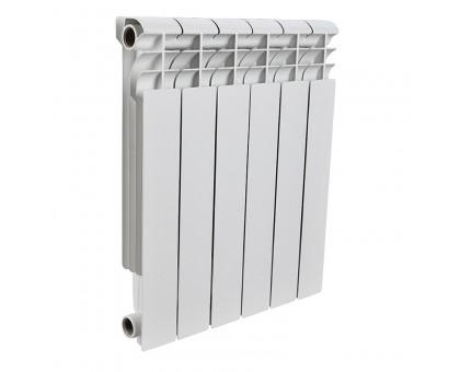 Радиатор отопления алюминиевый ROMMER Profi 500 (AL500-80-80-100) 8 секций (RAL9016)