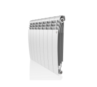 Радиатор Royal Thermo Biliner 500 биметаллический - 8 секций, BIANCO TRAFFICO (белый)