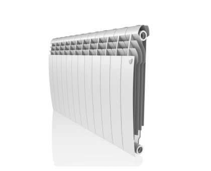 Радиатор биметаллический Royal Thermo Biliner 500 - 12 секций, BIANCO TRAFFICO (белый)