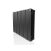 Радиатор биметаллический Royal Thermo Pianoforte 500 - 10 секций, NOIR SABLE (чёрный)