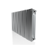 Радиатор биметаллический Royal Thermo Pianoforte 500 - 12 секций, SILVER SATIN (серый)