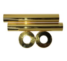 Комплект декоративных трубок SR Rubinetterie 160хD 18-20-1/2" цвет золото