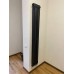 Гарантировано в наличии! Вертикальный радиатор отопления Solira 2180/4,6,8,10 секций с нижним подключением 69 ТВВ, цвет чёрный матовый