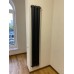 Гарантировано в наличии! Вертикальный радиатор отопления Solira 2180/4,6,8,10 секций с нижним подключением 69 ТВВ, цвет чёрный матовый