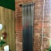 Радиатор отопления трубчатый вертикальный Zehnder Charleston 2180 боковое подключение, прозрачный лак (Techno Line)