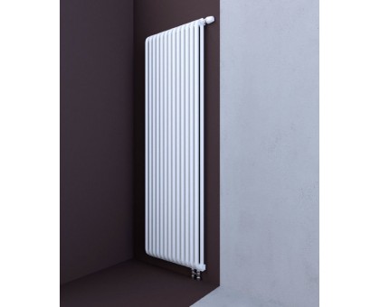 Трубчатый радиатор отопления вертикальный КЗТО РС 2, высота 1784, глубина 100, белый