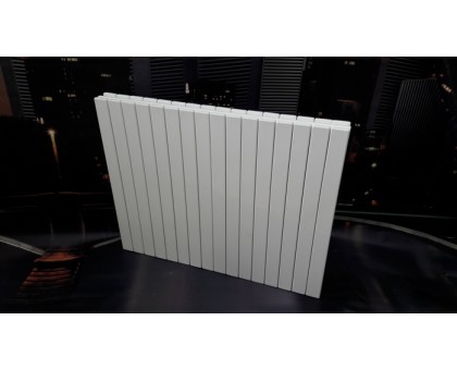 Радиатор отопления КЗТО СОЛО В трубчатый горизонтальный, высота 340, глубина 52, белый